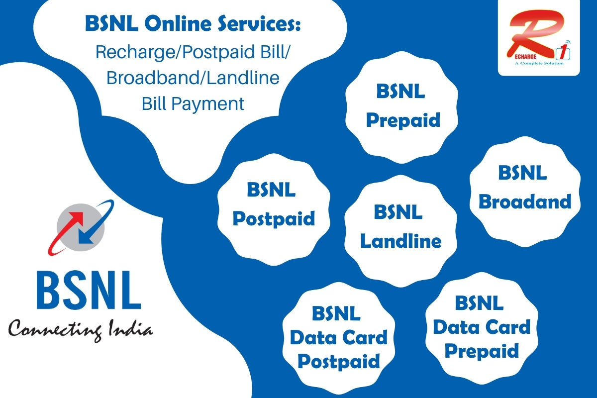  BSNL Online Services: BSNL Online Recharge, FiberNet and Bill Payment & Many More