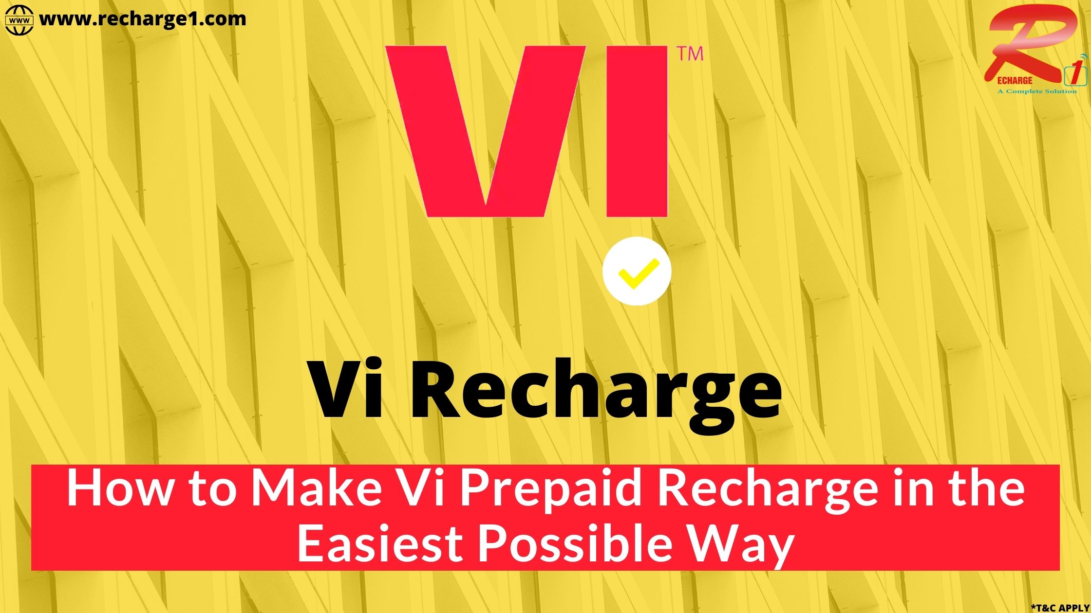  Vi Recharge: How to Make Vi Prepaid Recharge in the Easiest Possible Way?