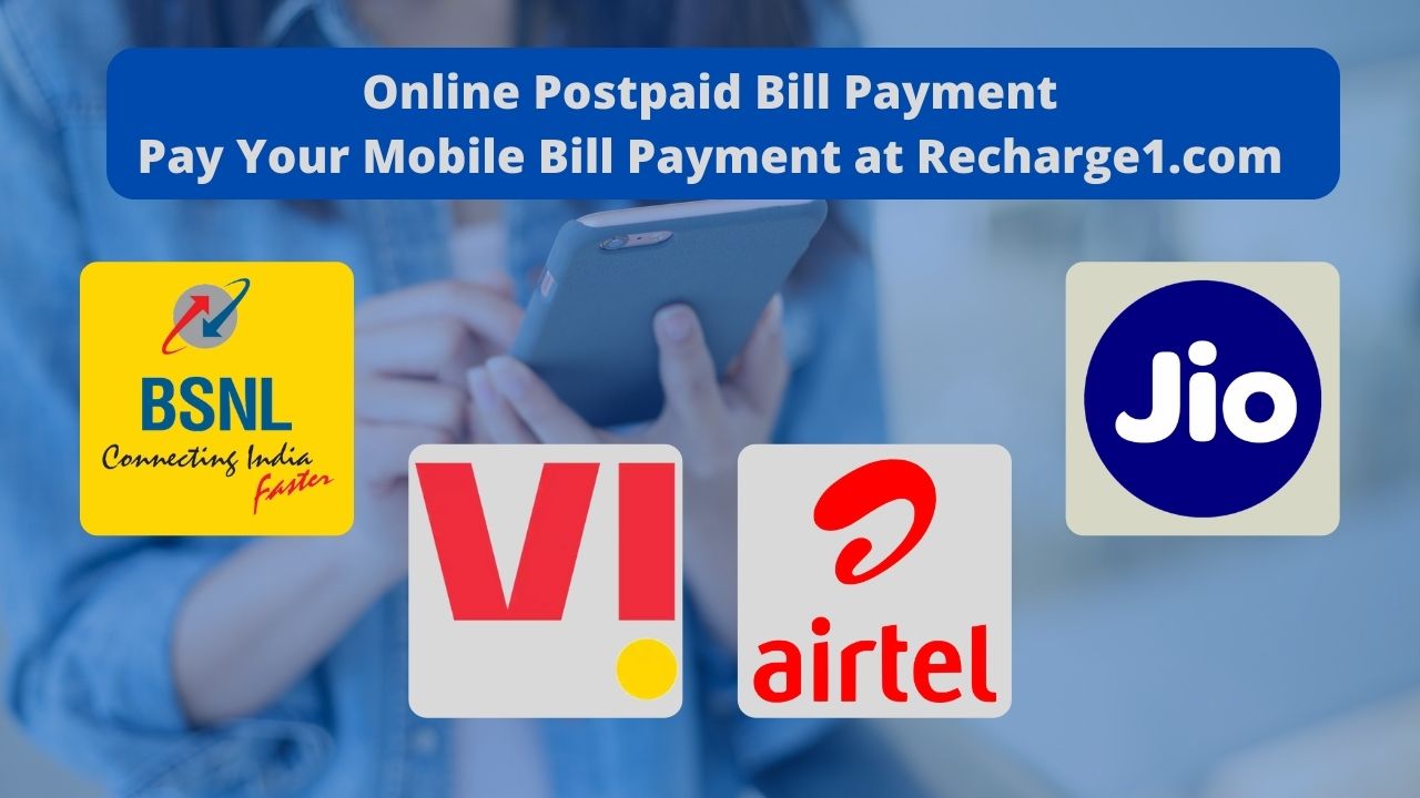 Online Postpaid Bill Payment | Pay Your Mobile Bill Payment at Recharge1