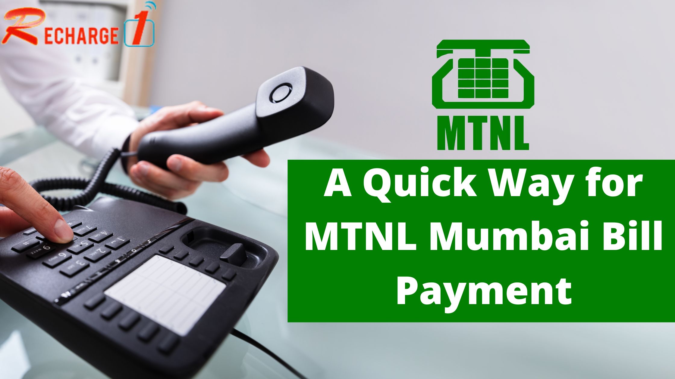 A Quick way for MTNL Mumbai Bill Payment