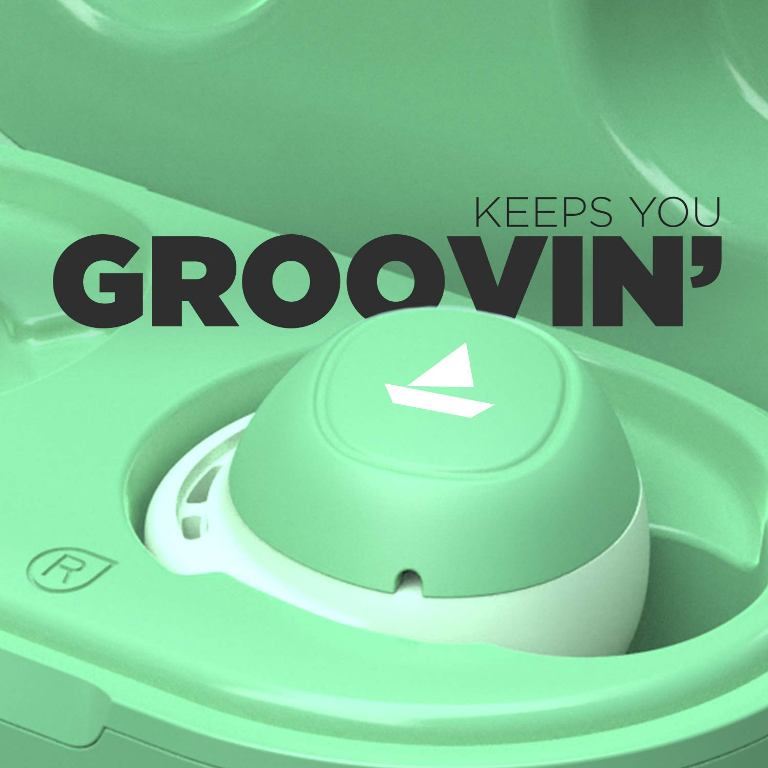 Boat airdopes 441 online mint green