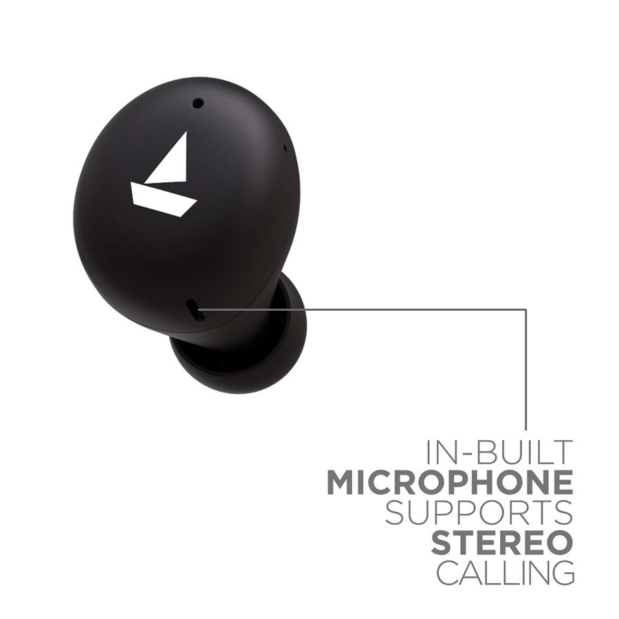 Buy boAt Airdopes 382 Twin Wireless EarBuds Active Black at Best