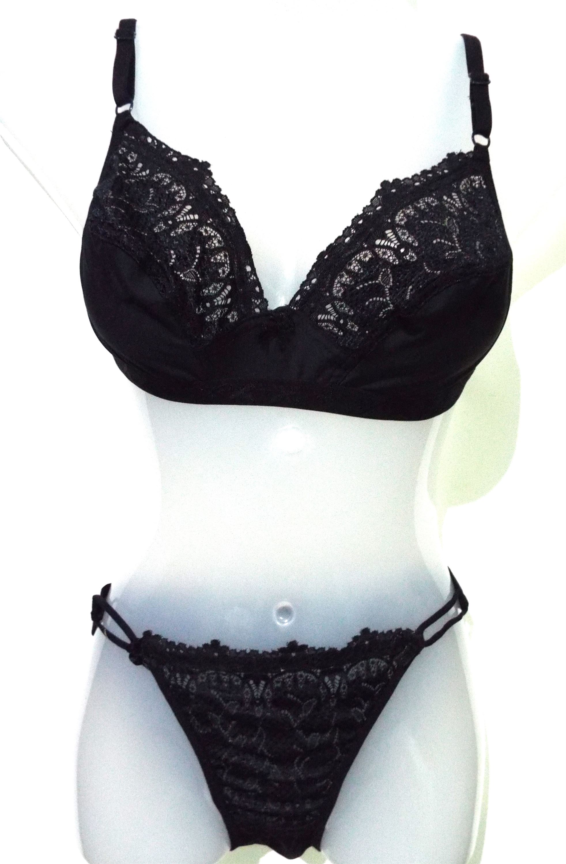 A.s. Enterprises Non Padded Net Bra Panty Set, Size: 30 - 36 at Rs 50/set  in Delhi