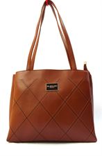 Brown Color Leather Stylish Ladies Handbag for casual and 9 to 5 Collection