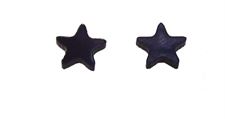 Star Shape black Stud Earrings for Men